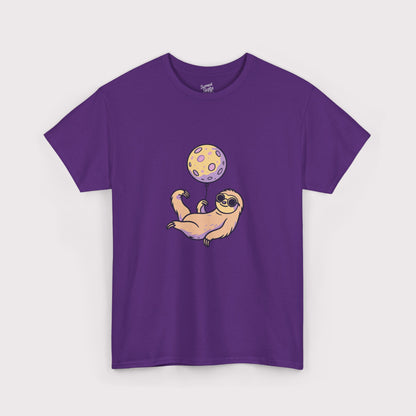 Purple Moon Balloon Sloth T-Shirt