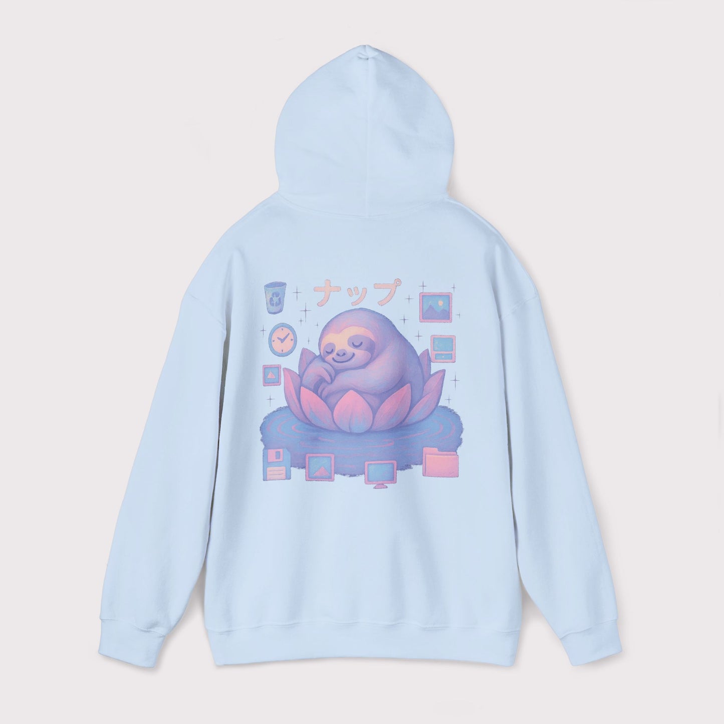 Digital Nap Sloth Hoodie