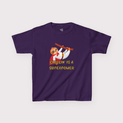 “Chillin’ Is a Superpower” Kids Tee