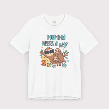 Momma Needs a Nap - Jersey Tee