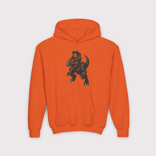 Mecha-Rex Rider Kids Hoodie