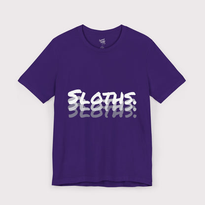 “Sloths Sloths Sloths” - Jersey Tee