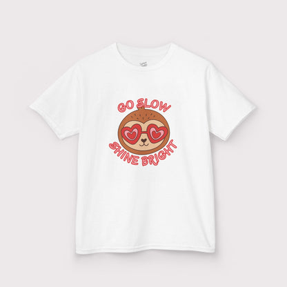 “Go Slow and Shine Bright” Kids Tee