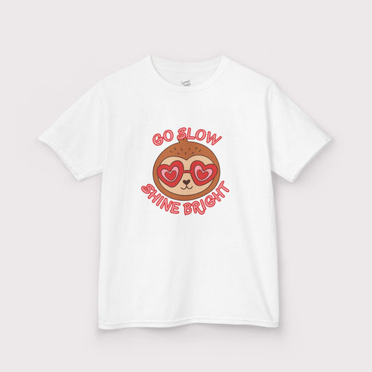 “Go Slow and Shine Bright” Kids Tee