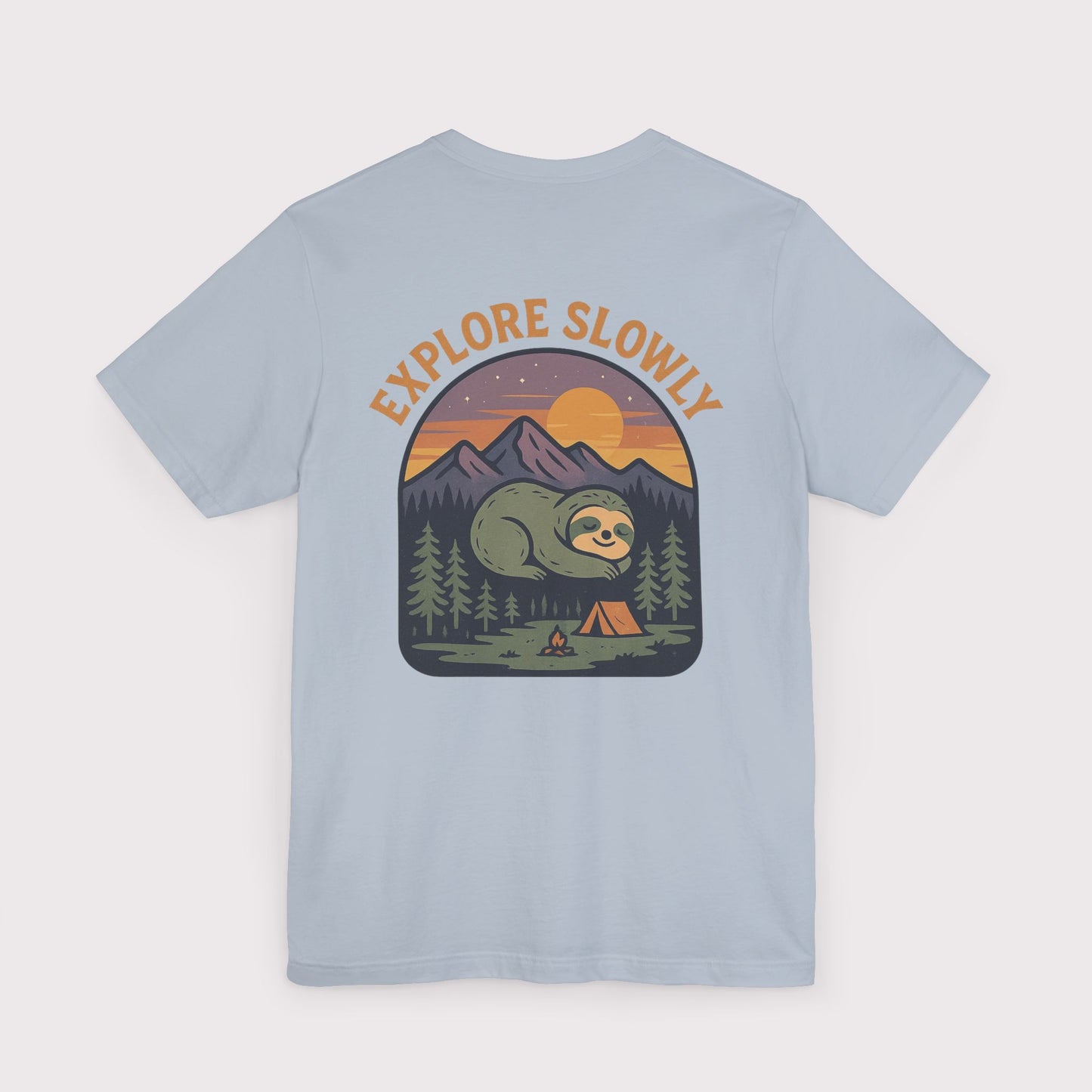 Explore Slowly Sloth T-Shirt