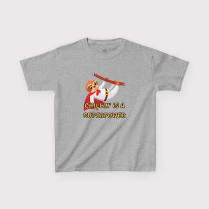 “Chillin’ Is a Superpower” Kids Tee