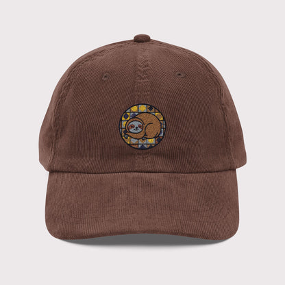 Flannel Nap Circle Corduroy Hat