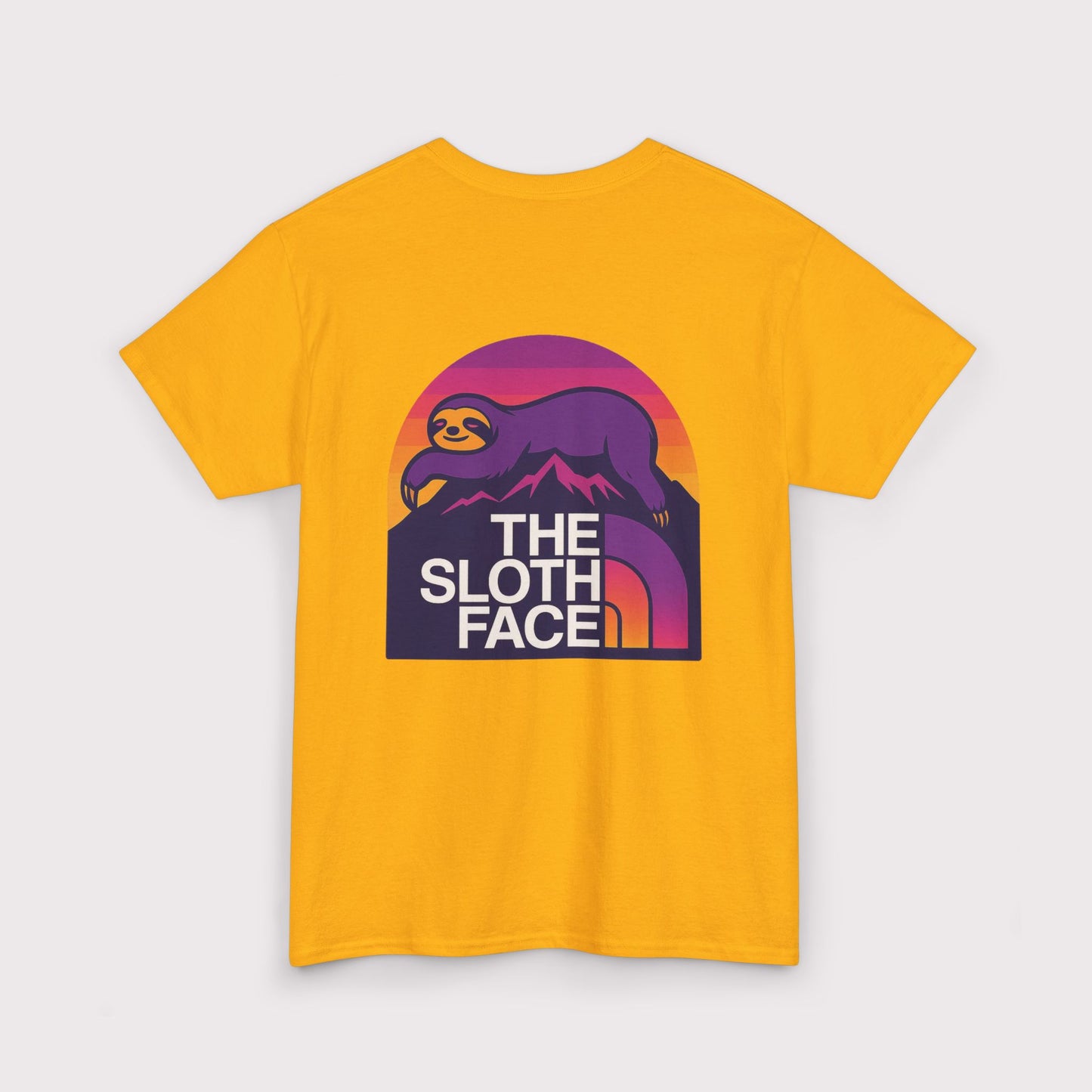 The Sloth Face Sunset T-Shirt