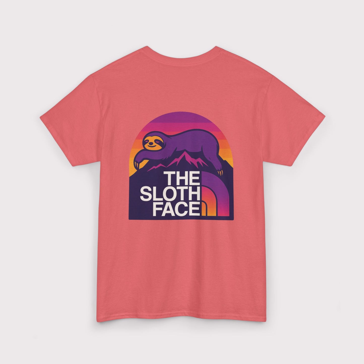 The Sloth Face Sunset T-Shirt