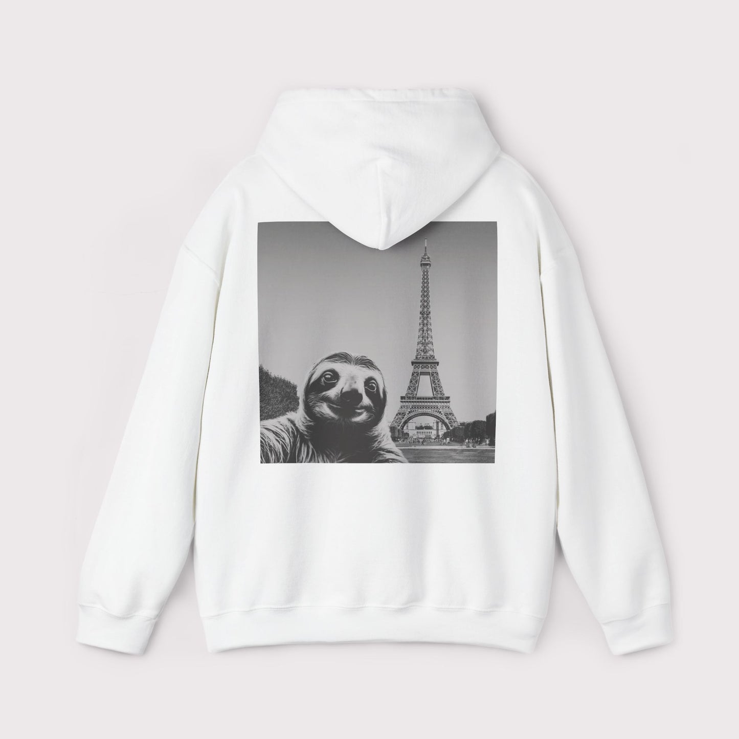 Sloth Selfie Eiffel Tower - Hoodie