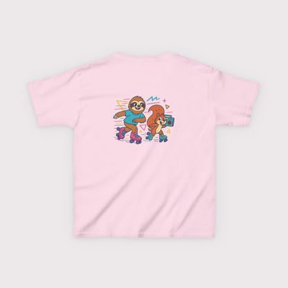Skate Jam Sloth & Squirrel Kids T-Shirt