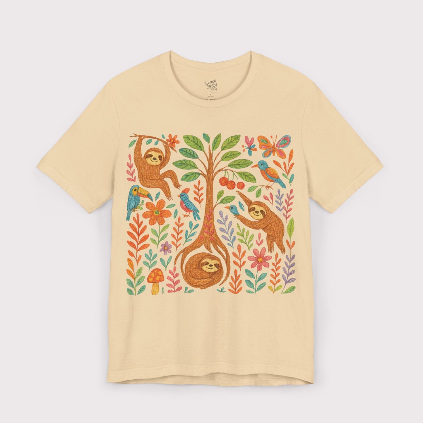 Jungle Joy Sloth T-Shirt
