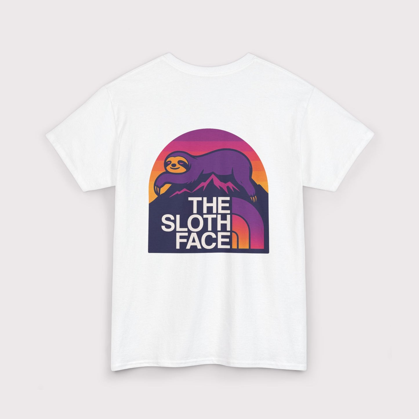 The Sloth Face Sunset T-Shirt