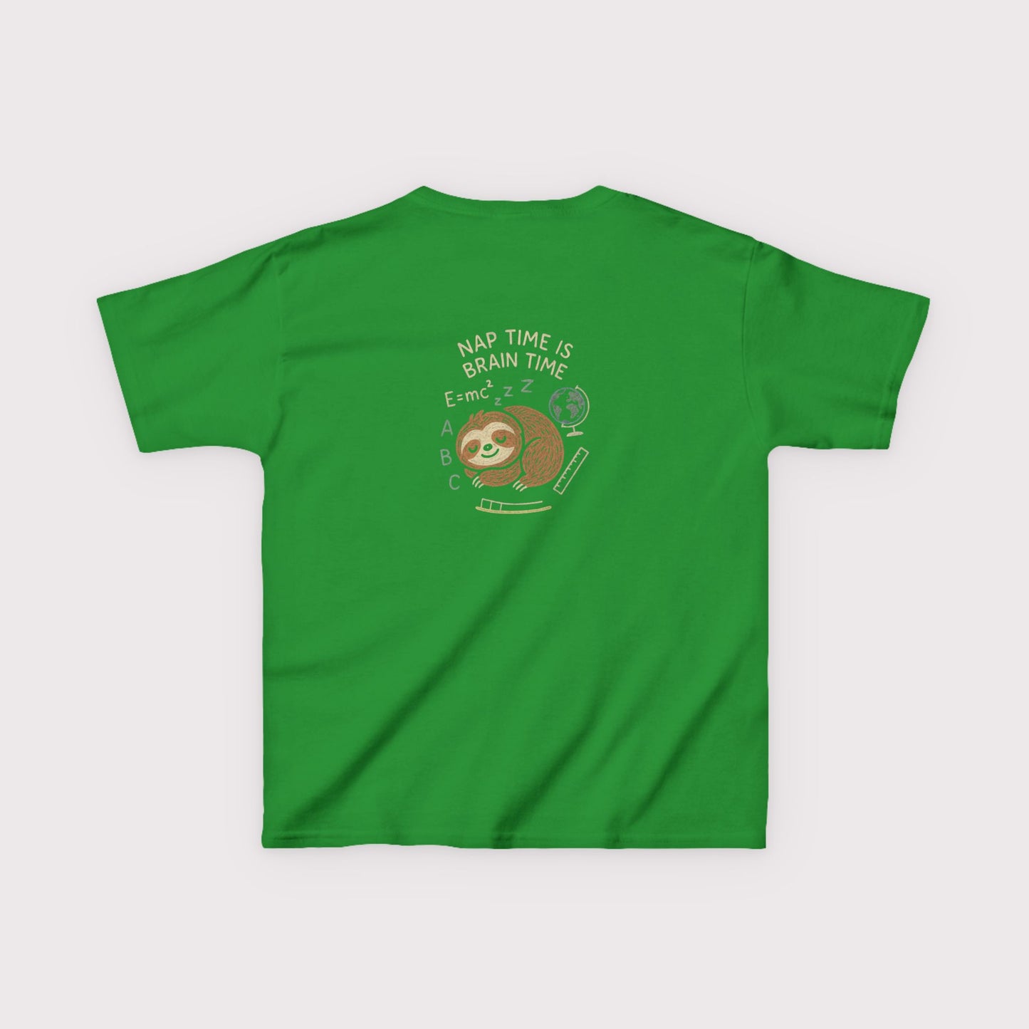 Nap Time Is Brain Time Kids T-Shirt