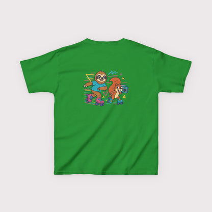 Skate Jam Sloth & Squirrel Kids T-Shirt