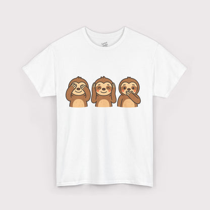 No Evil Sloths T-Shirt