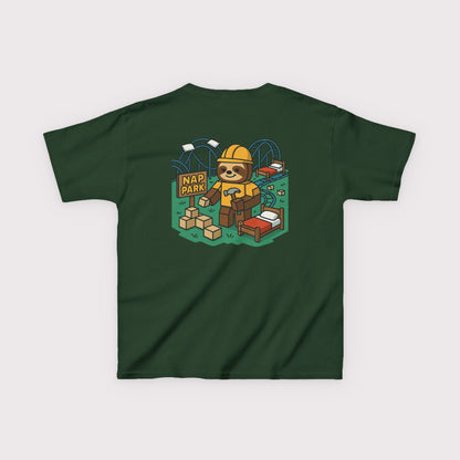 Nap Park Builder Kids T-Shirt