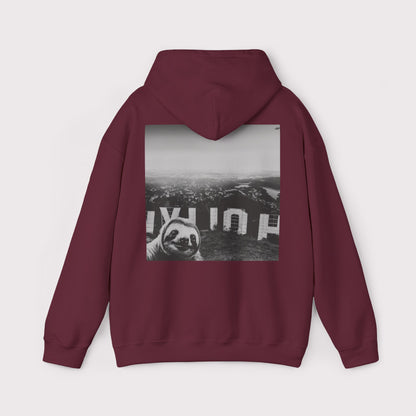 Sloth Selfie Hollywood Sign - Hoodie