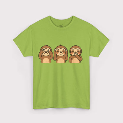 No Evil Sloths T-Shirt