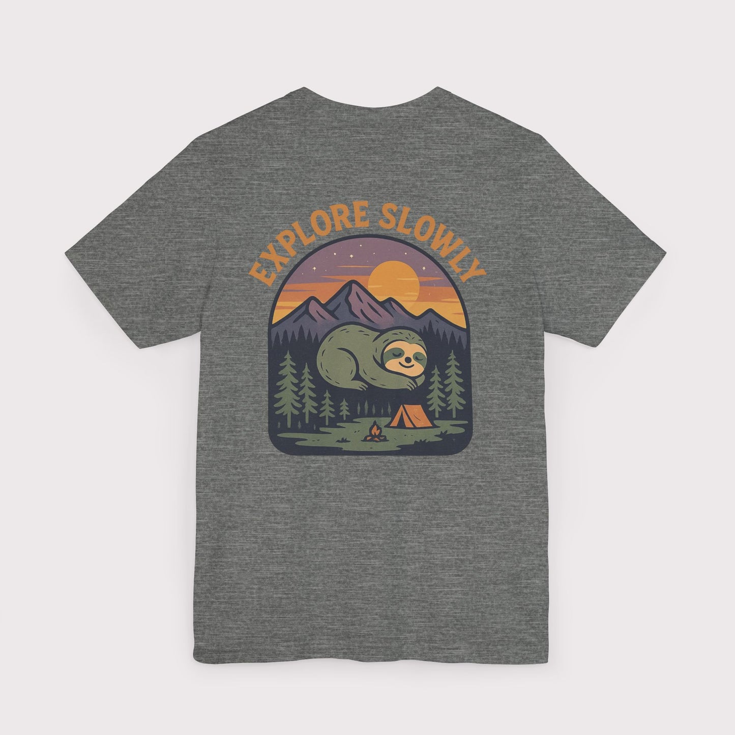 Explore Slowly Sloth T-Shirt