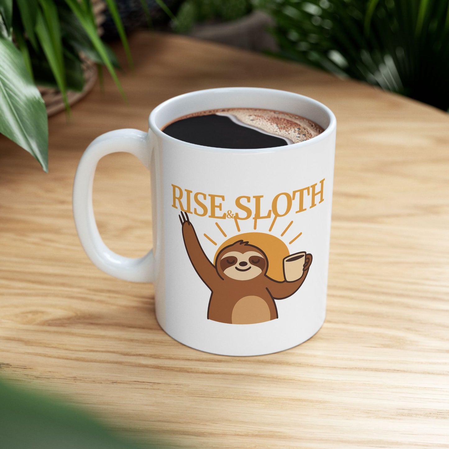 Sloth Mug - Rise & Sloth