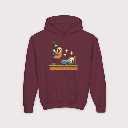 Level Complete Nap Time Kids Hoodie