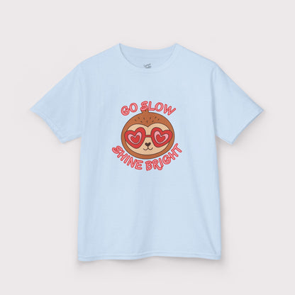 “Go Slow and Shine Bright” Kids Tee