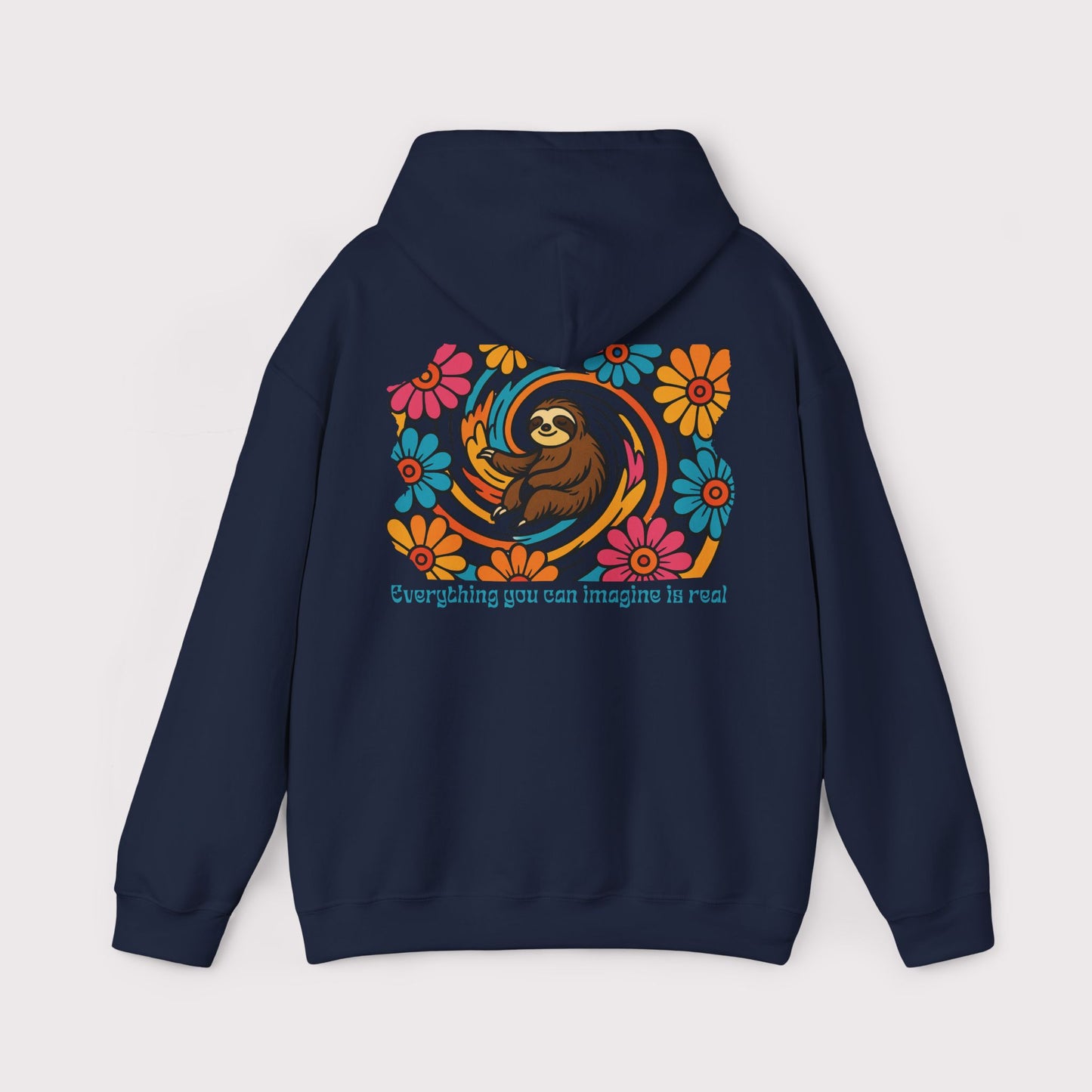Imagine Sloth Hoodie