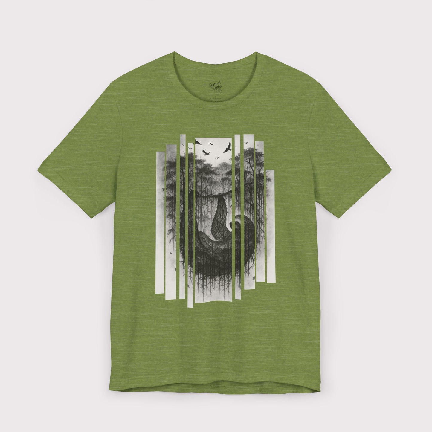 Fragmented Forest Sloth T-Shirt