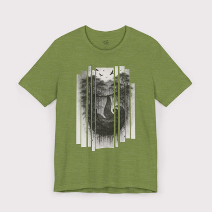 Fragmented Forest Sloth T-Shirt