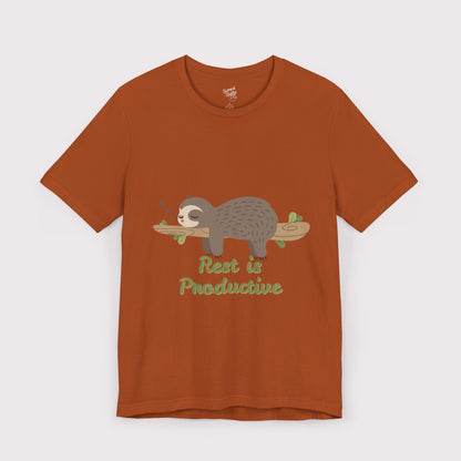 Rest is Productive - Jersey Tee