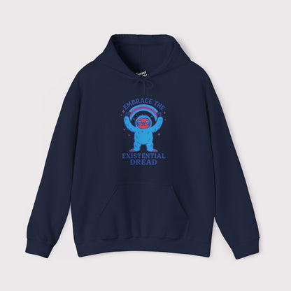 Embrace the Existential Dread Sloth Hoodie