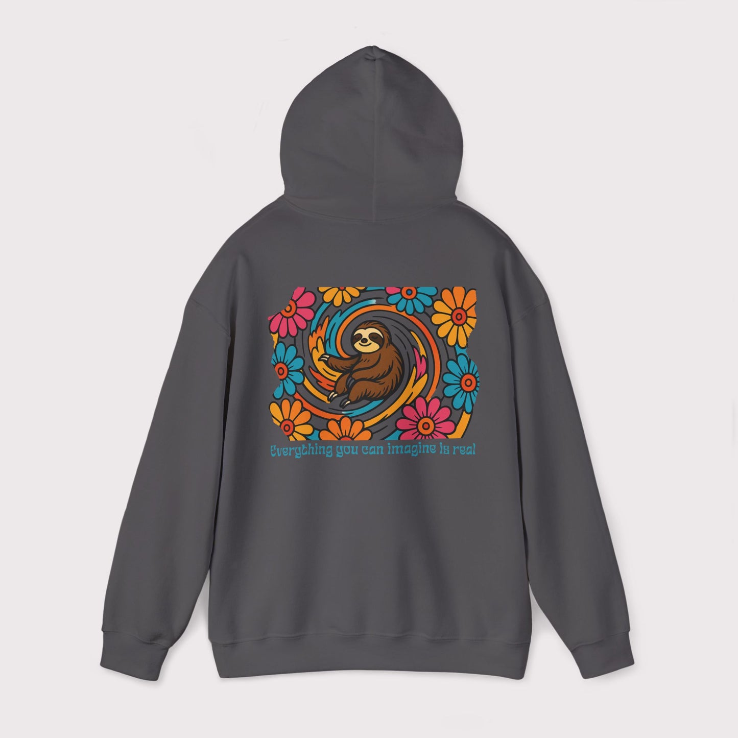 Imagine Sloth Hoodie