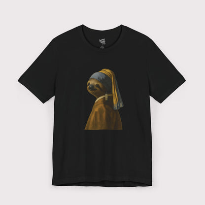 Sloth With An Earring - Jersey Tee