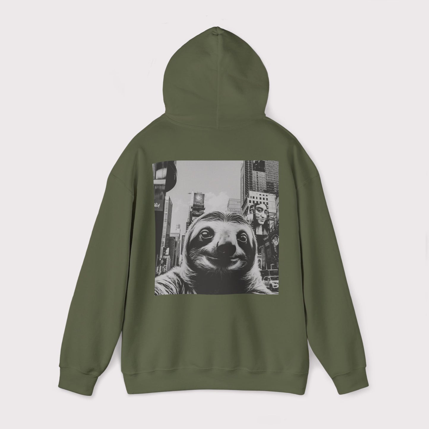 Sloth Selfie Times Square - Hoodie