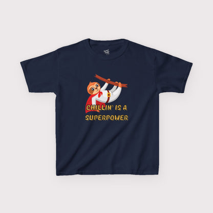“Chillin’ Is a Superpower” Kids Tee