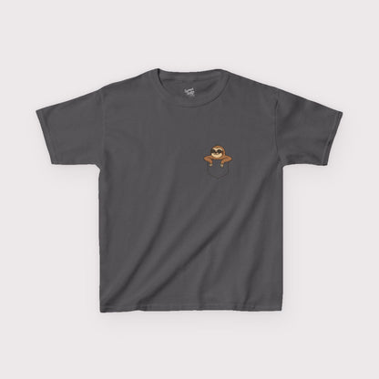 Pocket Cool Sloth Kids T-Shirt