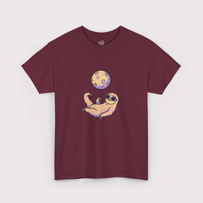 Purple Moon Balloon Sloth T-Shirt