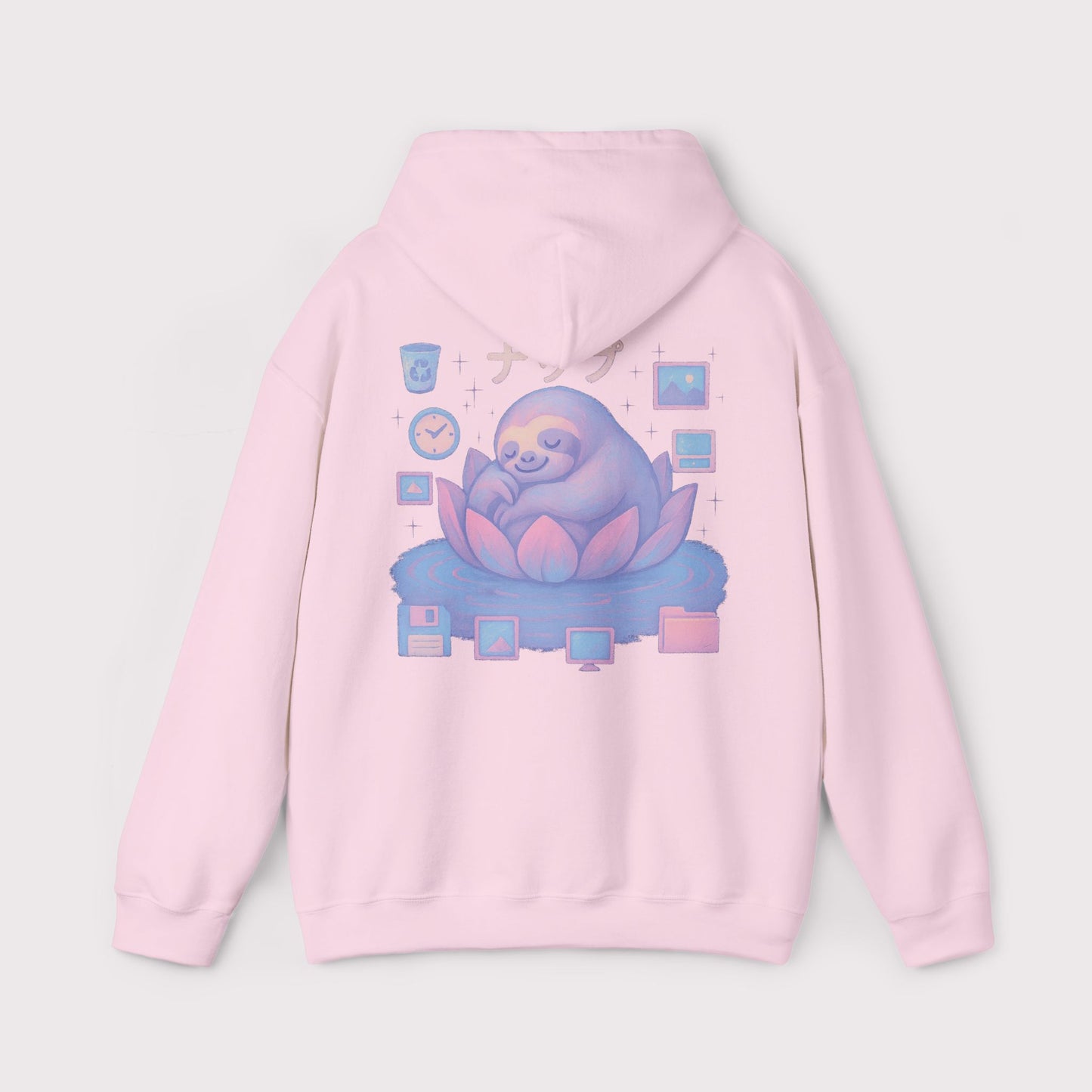 Digital Nap Sloth Hoodie