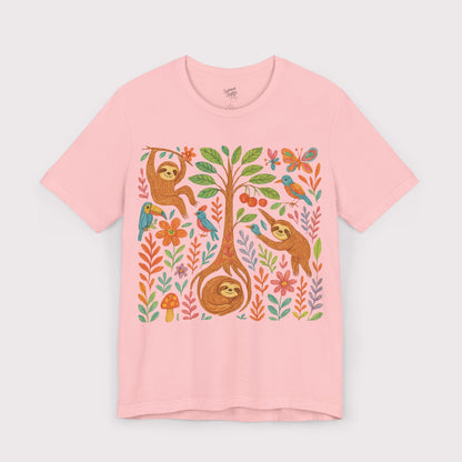 Jungle Joy Sloth T-Shirt