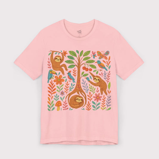 Jungle Joy Sloth T-Shirt