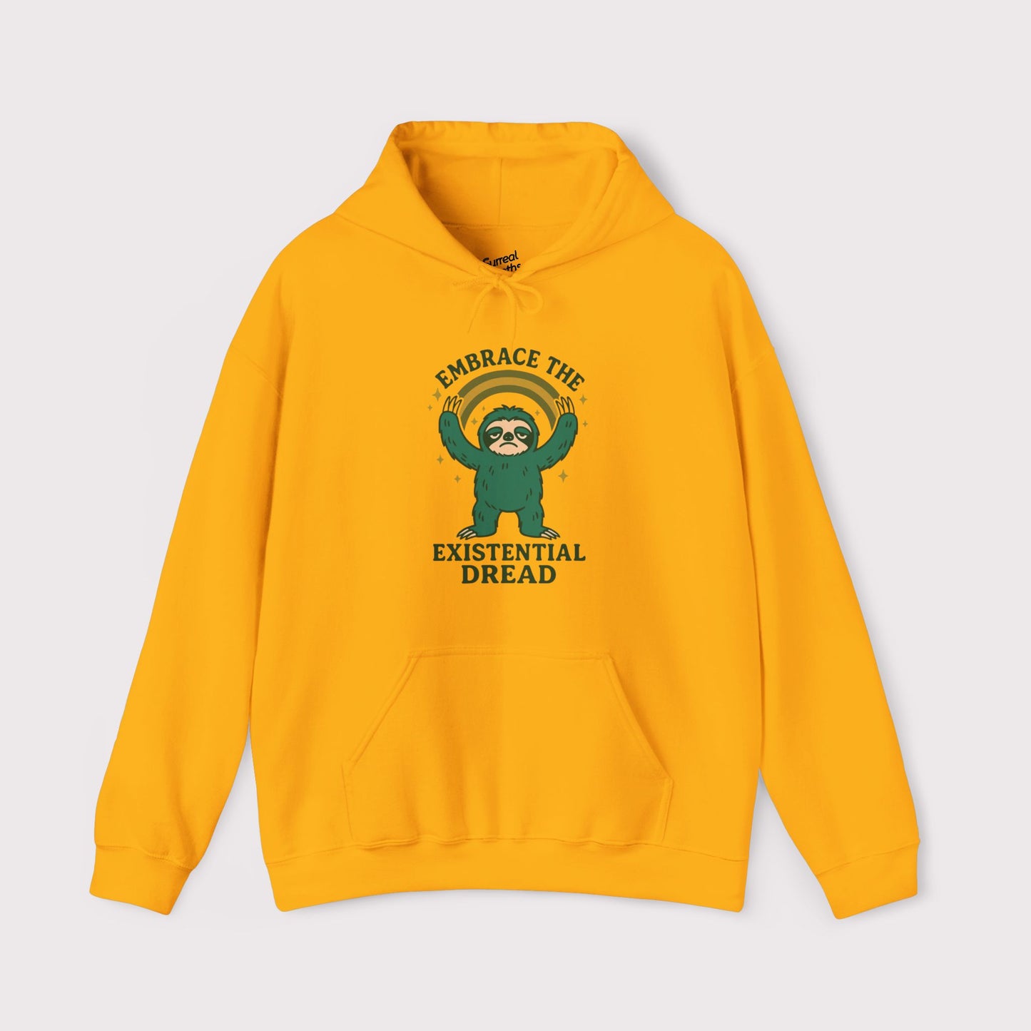 Embrace the Existential Dread Sloth Hoodie