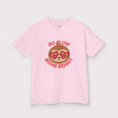 “Go Slow and Shine Bright” Kids Tee