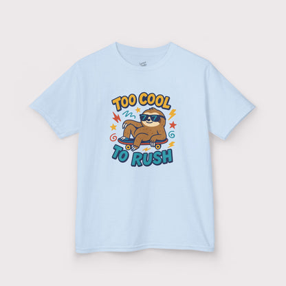 “Too Cool to Rush” Kids Tee