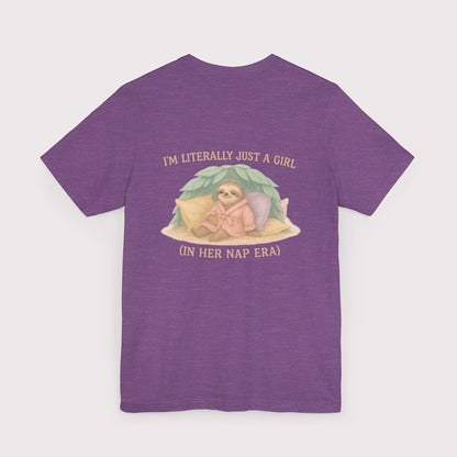 Just a Girl in Her Nap Era T-Shirt