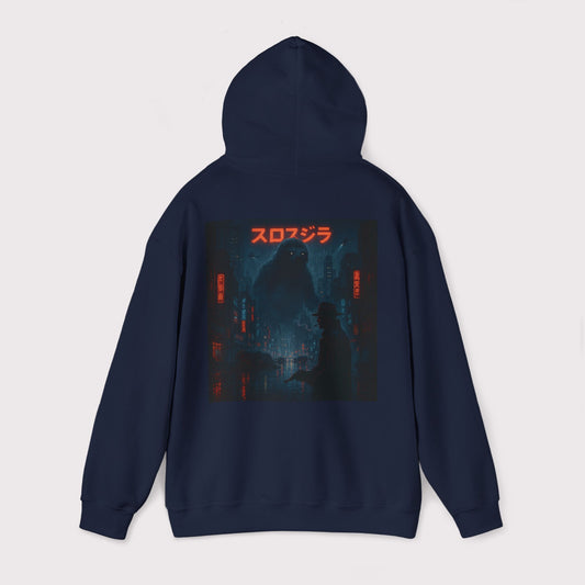 Slothzilla Noir Hoodie