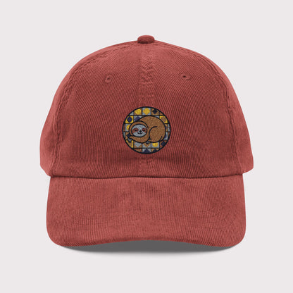 Flannel Nap Circle Corduroy Hat