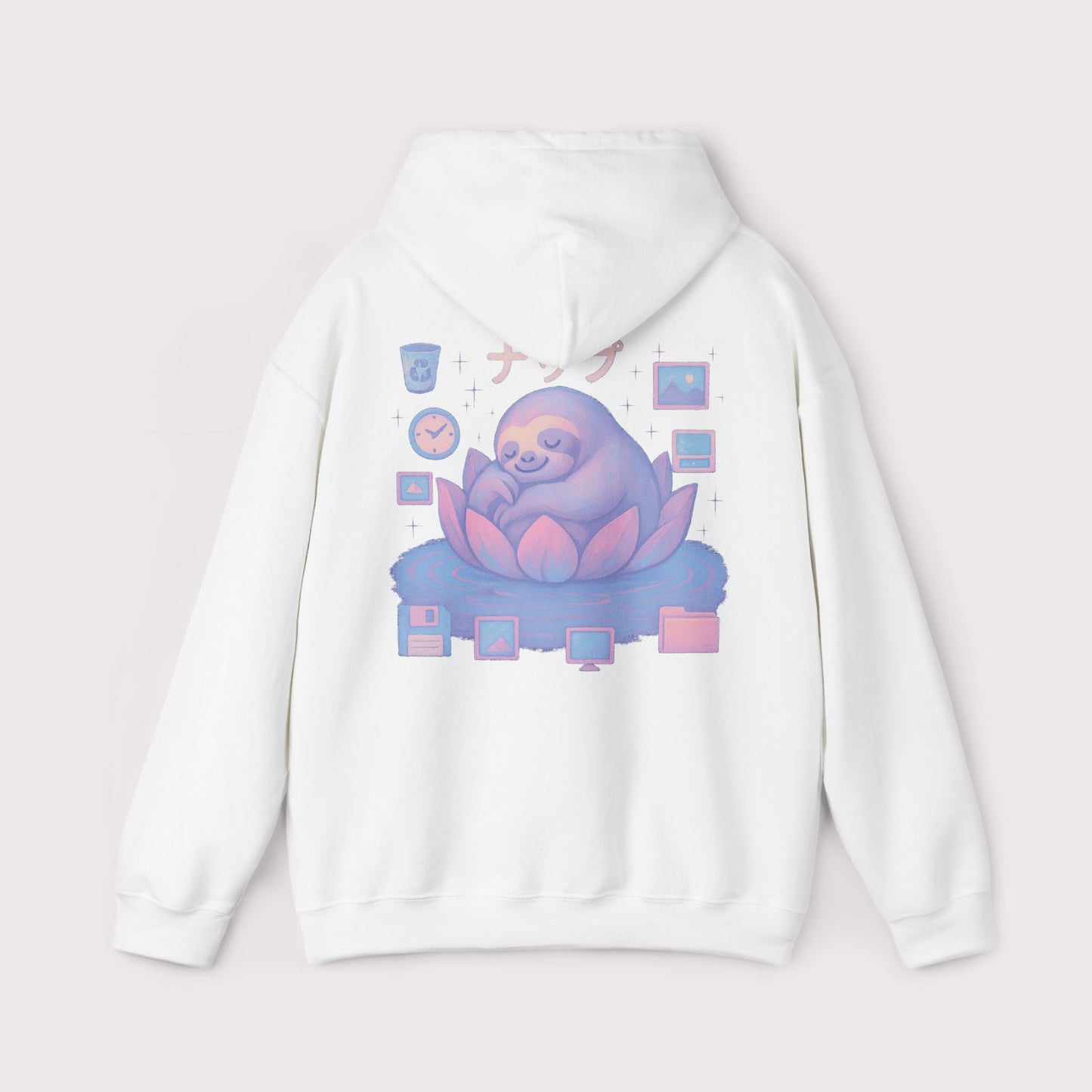 Digital Nap Sloth Hoodie