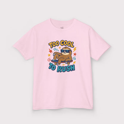“Too Cool to Rush” Kids Tee