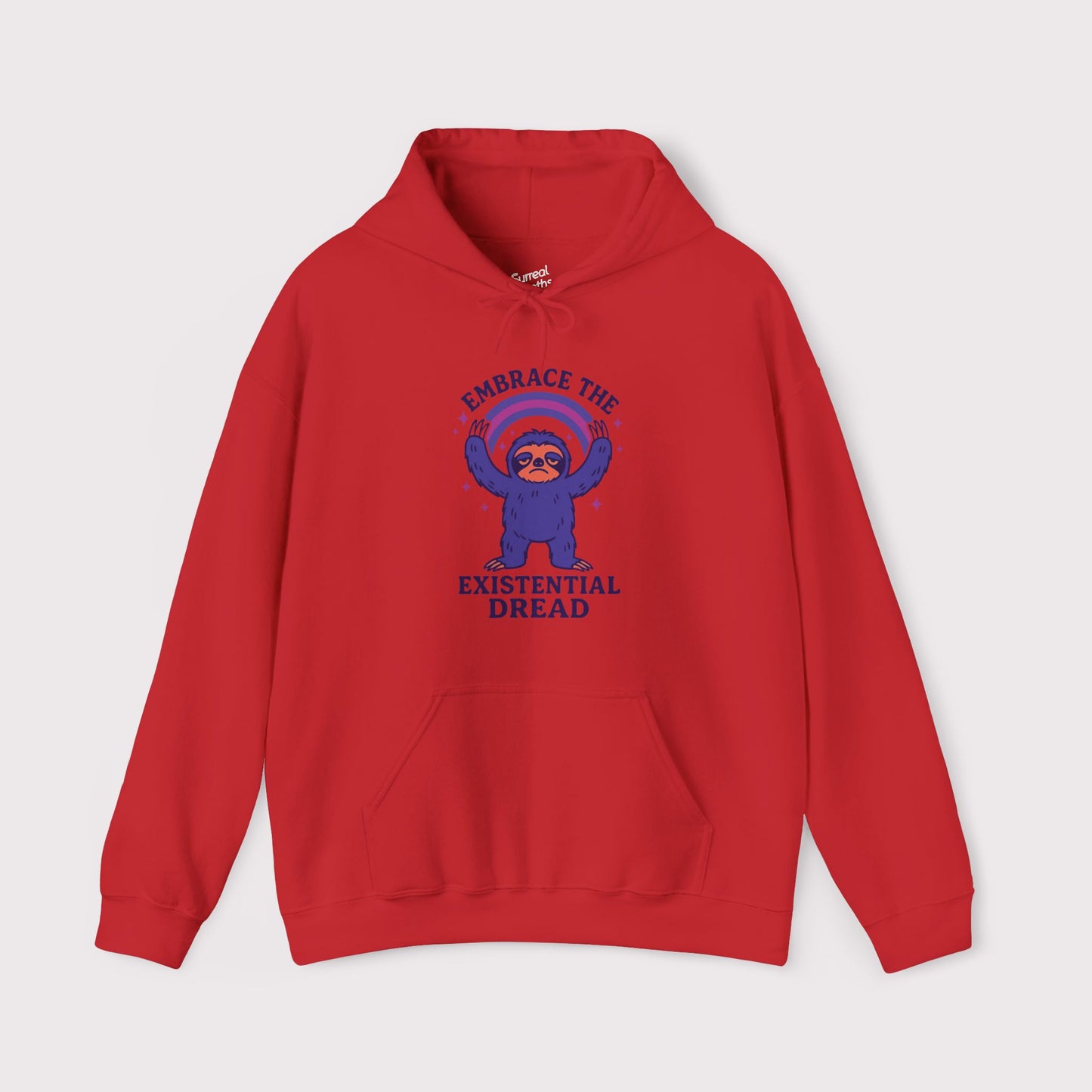 Embrace the Existential Dread Sloth Hoodie